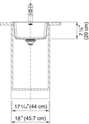 Maris Dual Mount Sink view 5