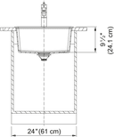 Maris Dual Mount Sink view 3