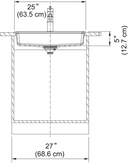 Maris Dual Mount Sink view 4