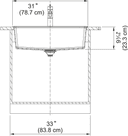 Maris Dual Mount Sink view 4