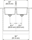 Maris Dual Mount Sink view 3