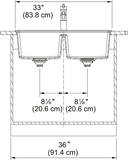 Maris Dual Mount Sink view 3