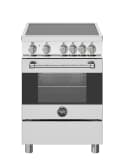 24 inch Induction Range, 4 Heating Zones, Electric Oven view 1