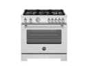 36 inch Dual Fuel Range, 5 Burner, Electric Oven view 1