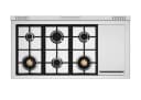 48 inch Dual Fuel Range, 6 Burners and Griddle, Electric Oven view 3