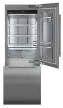Fully Integrated Bottom Freezer Refrigerator with BioFresh, Right Hinged view 5