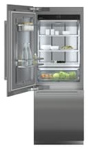 Fully Integrated Bottom Freezer Refrigerator with BioFresh, Left Hinged view 5