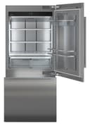 Fully Integrated Bottom Freezer Refrigerator with BioFresh, Right Hinged view 4