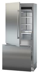 Fully Integrated Bottom Freezer Refrigerator with BioFresh, Left Hinged view 6