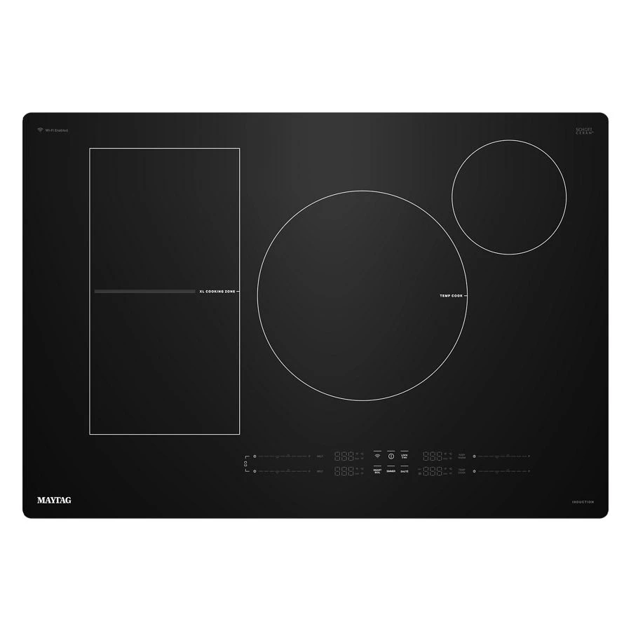 30-Inch Wide Induction Cooktop with Power Boost