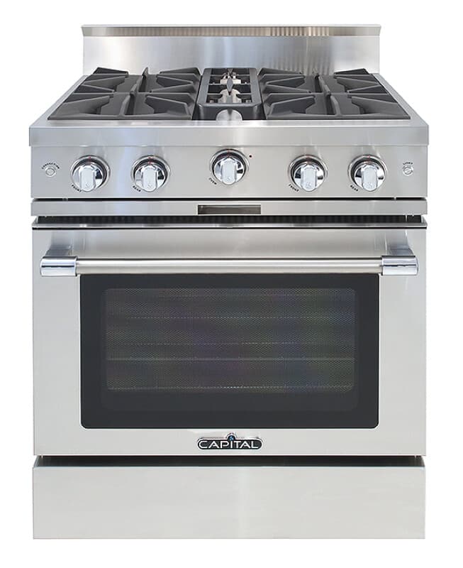 30″ Classic Chef Range 4 Burners LP