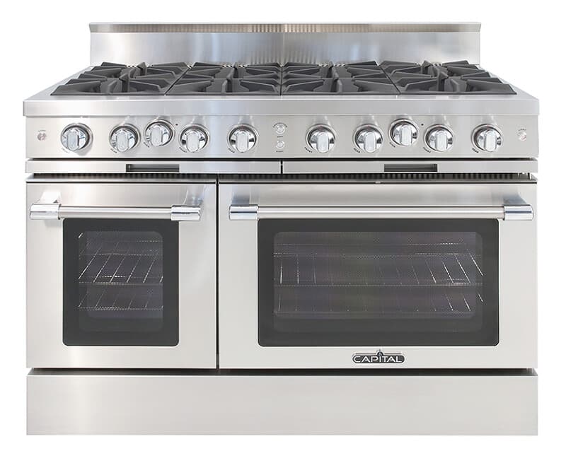 48″ Classic Chef Range 8 Burners LP