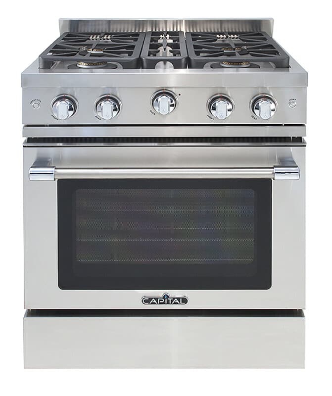 30″ Classic Chef Range 4 Burners NG