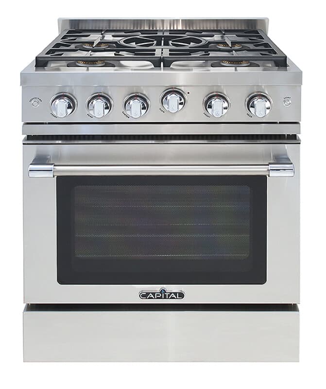 30″ Classic Chef Range 5 Burners LP