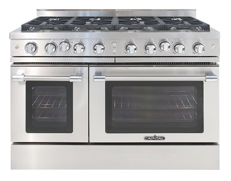 48″ Classic Chef Range 8 Burners LP