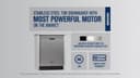 Stainless Steel Tub Dishwasher with Most Powerful Motor on the Market view 2