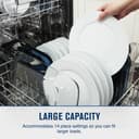24” Front Control Dishwasher with Dual Power Filtration and PowerBlast® Cycle - 50 dBA view 28