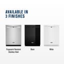 24” Front Control Dishwasher with Dual Power Filtration and PowerBlast® Cycle - 50 dBA view 37