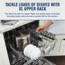24” Front Control Dishwasher with Dual Power Filtration and PowerBlast® Cycle - 50 dBA view 56