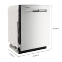 Top control dishwasher with Dual Power Filtration view 28