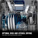 Top control dishwasher with Third Level Rack and Dual Power filtration view 4