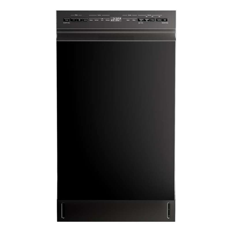 MDF18A1ABB Built-in Dishwasher with 8 Place Settings, 6 Washing Programs, Stainless Steel Tub, Heated Dry