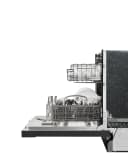 24" Front Control Dishwasher, 52 dBA, Hybrid Tub view 6