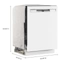Front Control Dishwasher with PowerBlast® cycle and Heated Dry view 3