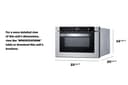 24" Wide Built-In Drawer Microwave view 2
