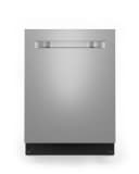 Smart 45 dBA Top Control 24-in Built-In Dishwasher (Stainless Steel) view 1