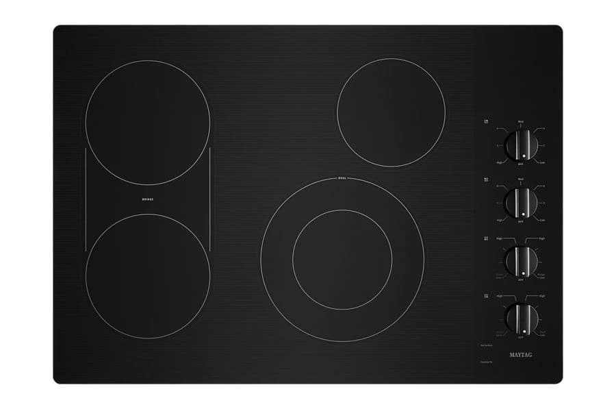 30-Inch Electric Cooktop with Reversible Grill and Griddle