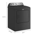 Top Load Electric Dryer with Steam-Enhanced Cycles - 7.0 cu. ft. view 8