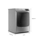 Front Load Electric Dryer with Extra Power and Quick Dry cycle - 7.3 cu. ft. view 26