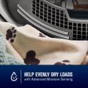 Smart Pet Pro Front Load Electric Dryer - 7.4 CU. FT. view 7