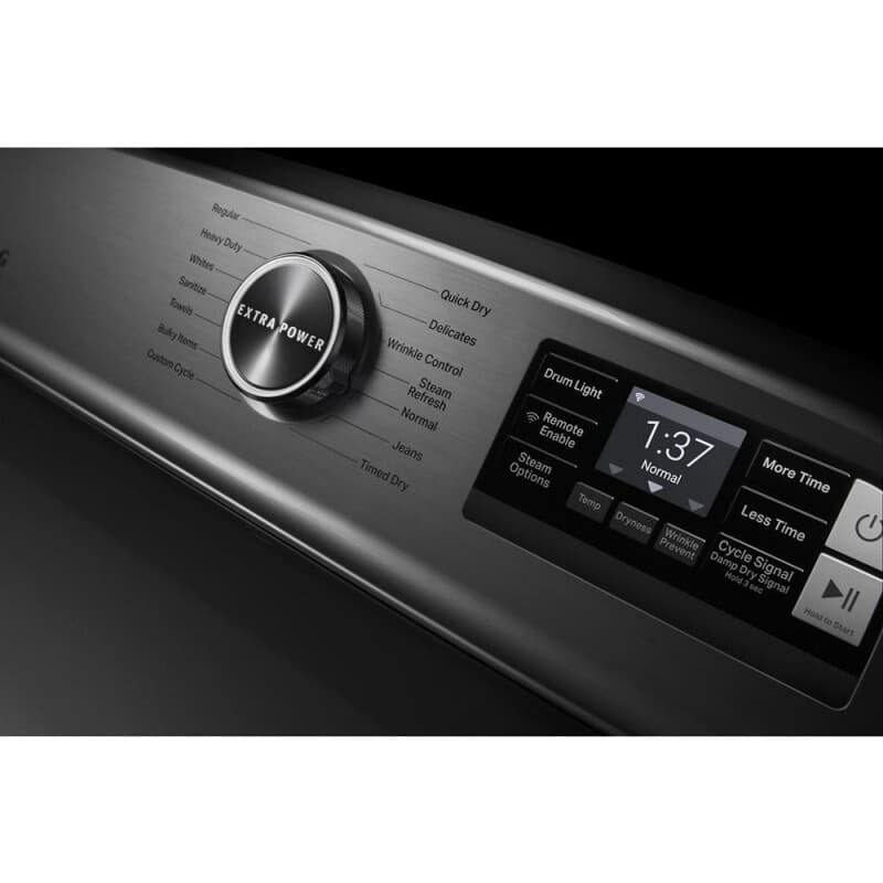 Smart Capable Top Load Electric Dryer with Extra Power Button - 8.8 cu. ft.