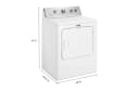 Large Capacity Top Load Dryer with Wrinkle Control – 7.0 cu. ft. view 9
