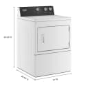 Commercial-Grade Residential Electric Dryer - 7.4 cu. ft. view 20