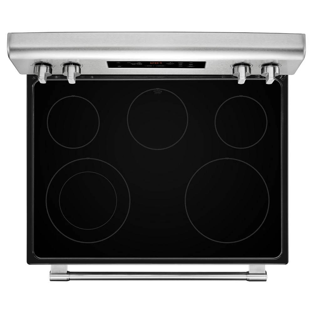 30-Inch Wide Electric Range With Shatter-Resistant Cooktop - 5.3 Cu. Ft.