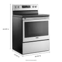 30-Inch Wide Electric Range With Shatter-Resistant Cooktop - 5.3 Cu. Ft. view 6