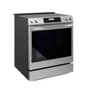 Smart 30-in 5 Burners 6.3-cu ft Self-Cleaning Air Fry Convection Oven Slide-in Electric Range (Stainless Steel) view 2