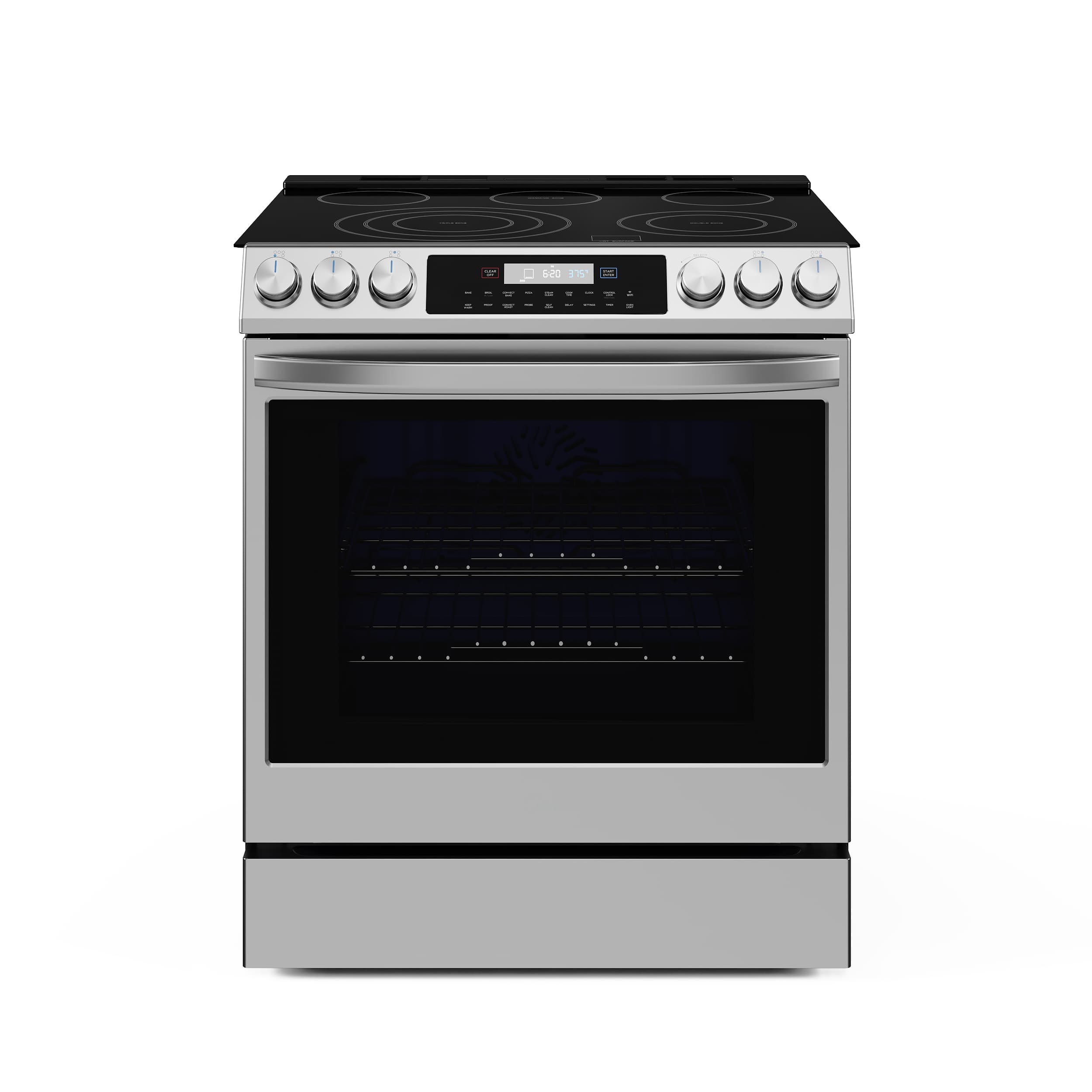 Slide-In Electric Range with 5 Elements and Air Fry Convection