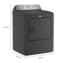 7.0 Cu Ft. Load Gas Dryer with Extra Power and Pet Pro Option view 6