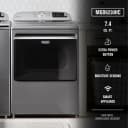 Smart Top Load Gas Dryer with Extra Power - 7.4 cu. ft. view 14