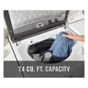 Smart Top Load Gas Dryer with Extra Power - 7.4 cu. ft. view 2