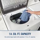 Smart Top Load Gas Dryer with Extra Power - 7.4 cu. ft. view 36
