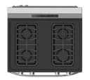 6.1 cu. ft. 4-Burner Freestanding Gas Range with Steam Cleaning view 3