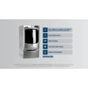 Smart Front Load Washer with Extra Power and 24-Hr Fresh Hold® option - 5.0 cu. ft. view 3