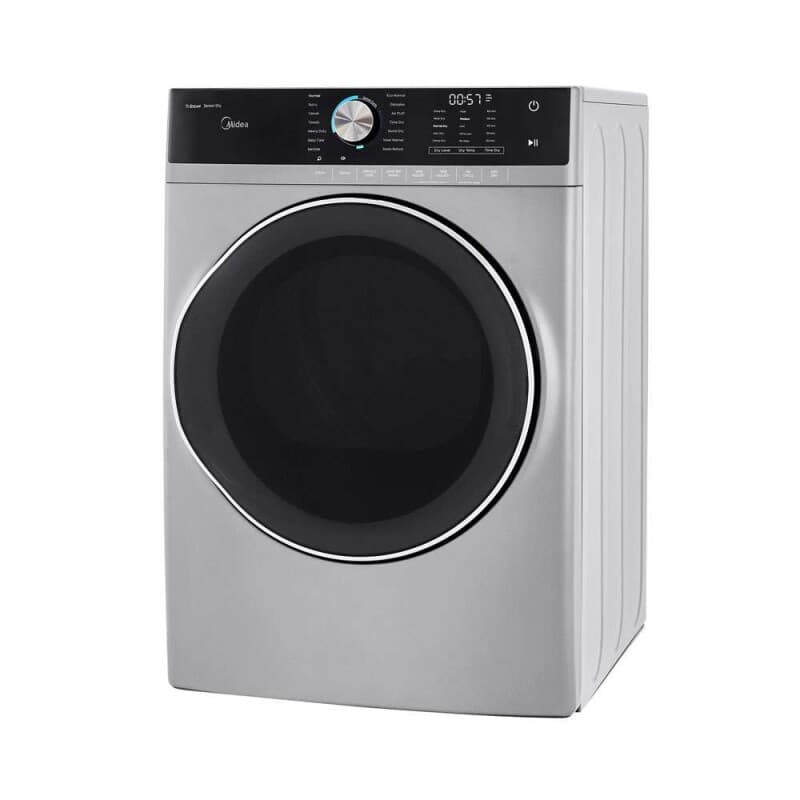 8.0 Cu. Ft. Capacity Front Load Gas Dryer Graphite Steel