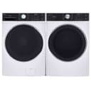 8.0 Cu. Ft. Capacity Front Load Gas Dryer White view 9