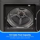 7.0 cu. ft. Front Load Gas Dryer (Metallic Grey) view 6